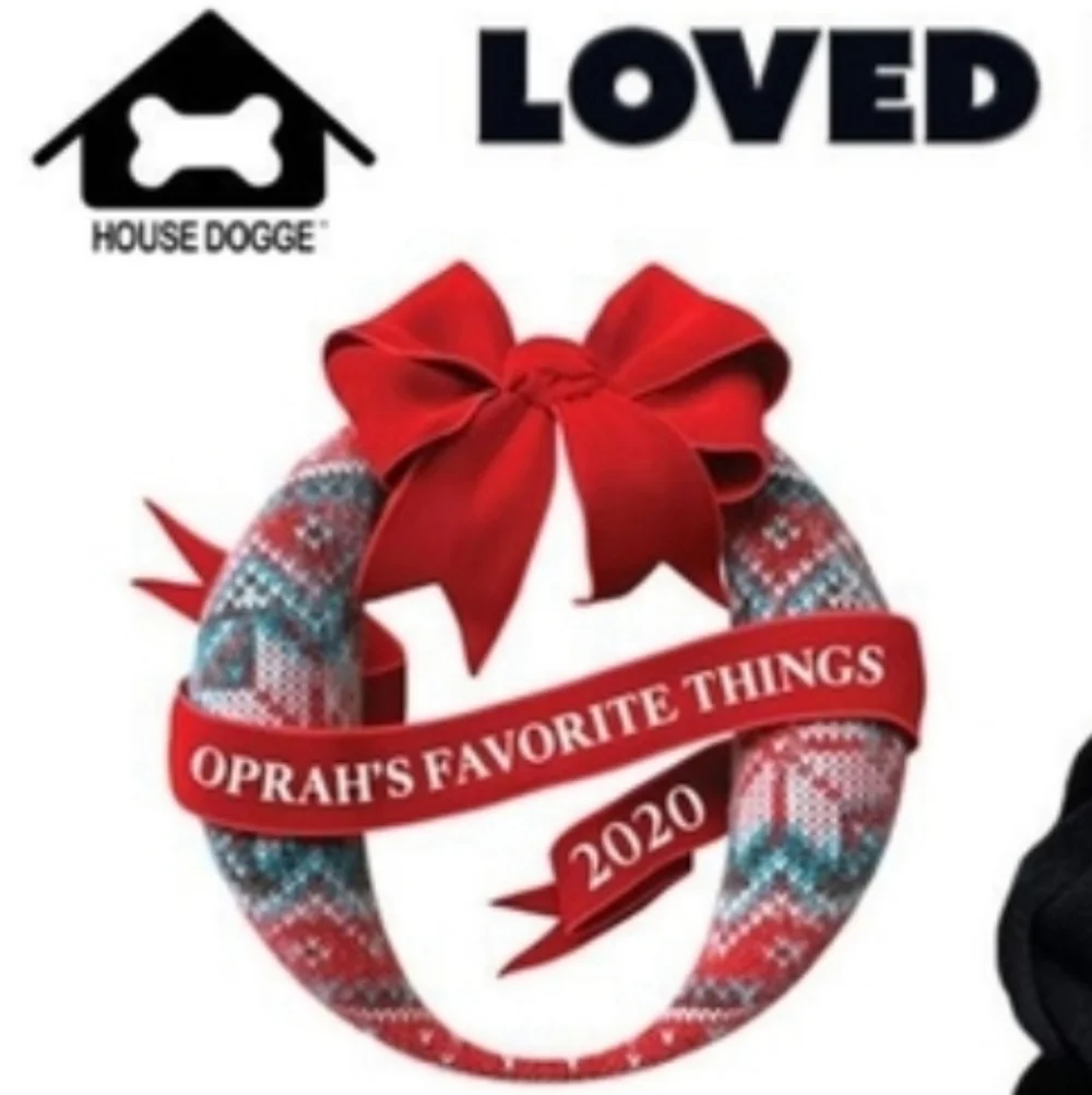 House Dogge LOVED Cozy Fleece Black Dog Hoodie - Oprah's Favorite Things - Small